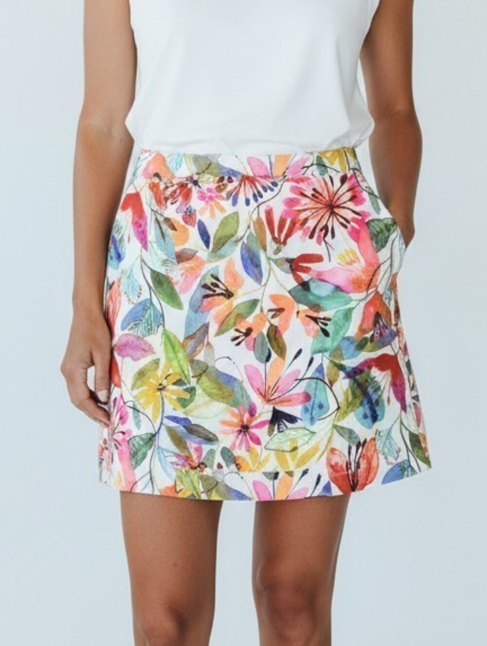 Rip Skirt Hawaii “Wildflower” L
